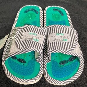 Shiatsu Velcro Massage Slippers